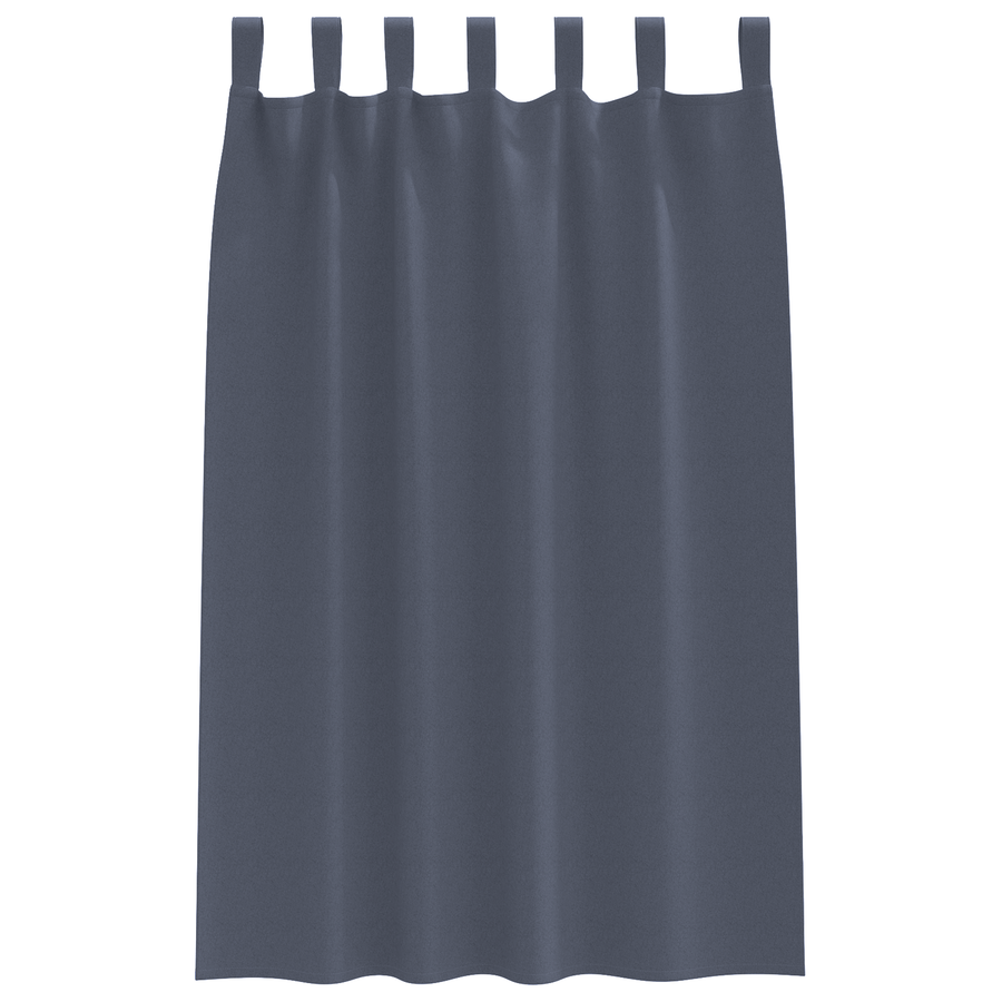 Verduisterende gordijnen 2 pcs Antraciet 175 x 140 cm Polyester