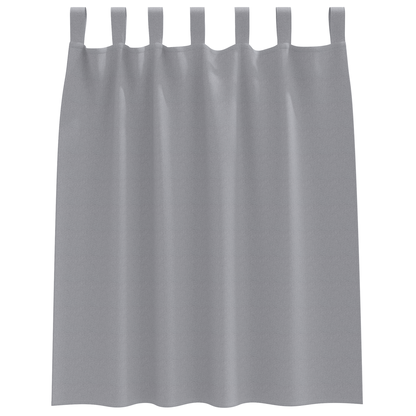 Verduisterende gordijnen 2 pcs Lichtgrijs 140 x 140 cm