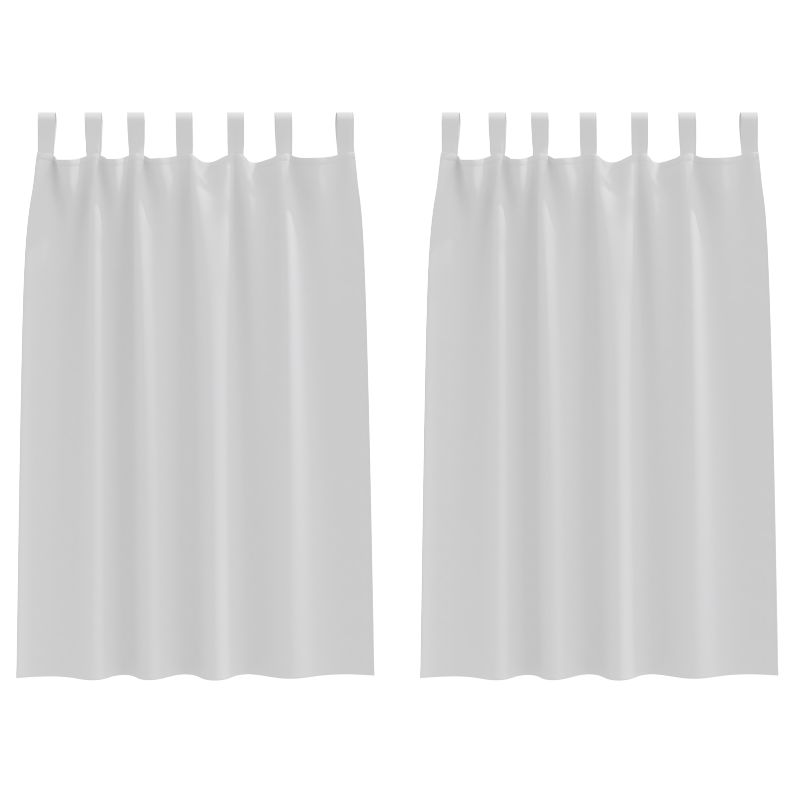 Verduisterende gordijnen 2 pcs Bleekgrijs 175 x 140 cm