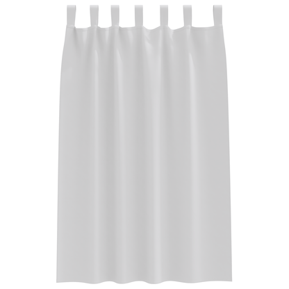Verduisterende gordijnen 2 pcs Bleekgrijs 175 x 140 cm