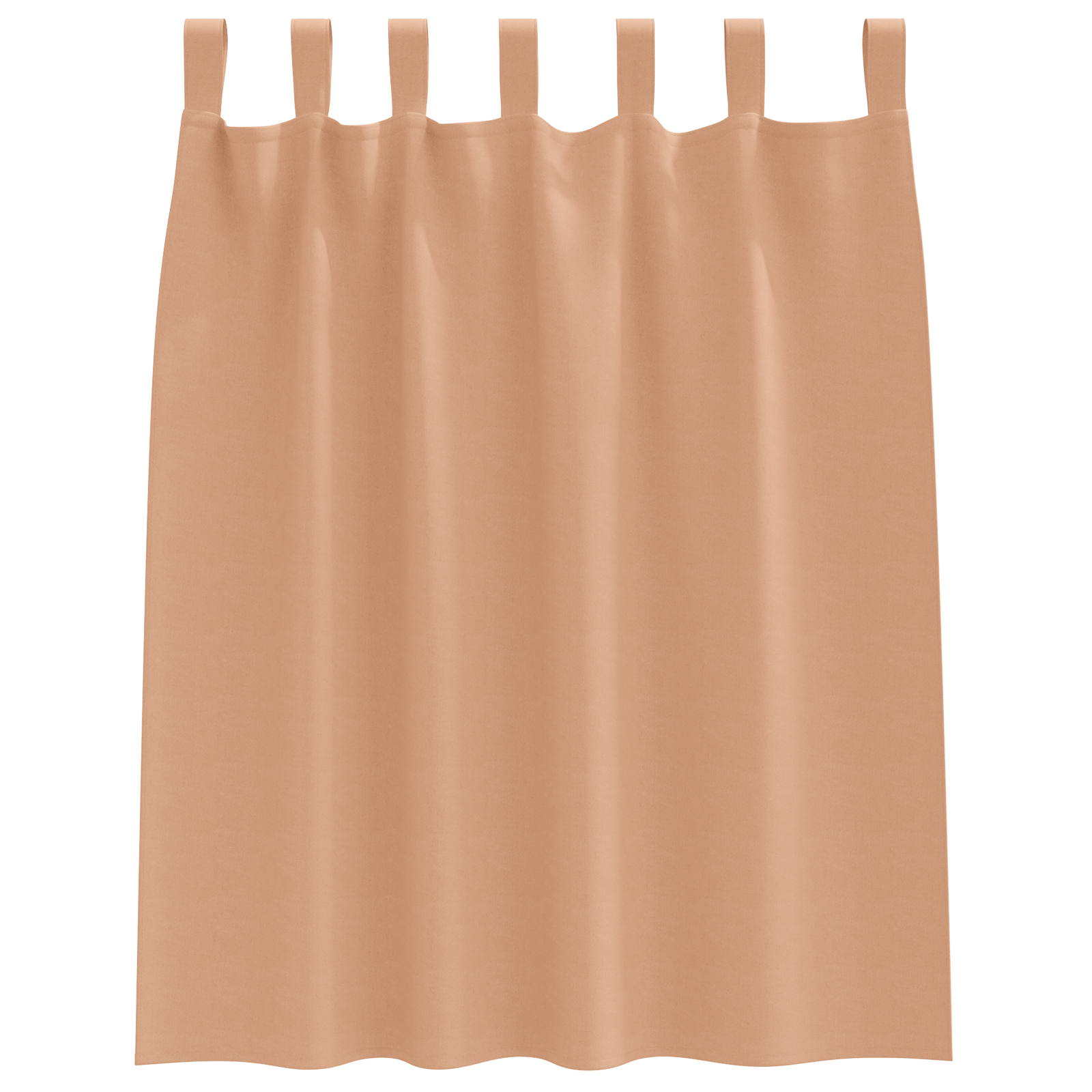 Verduisterende gordijnen 2 pcs Lichtbruin 140 x 140 cm