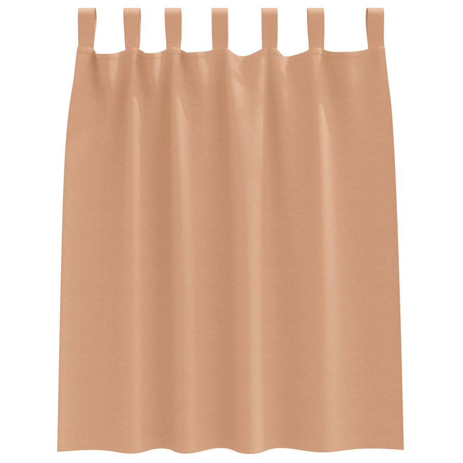 Verduisterende gordijnen 2 pcs Lichtbruin 140 x 140 cm