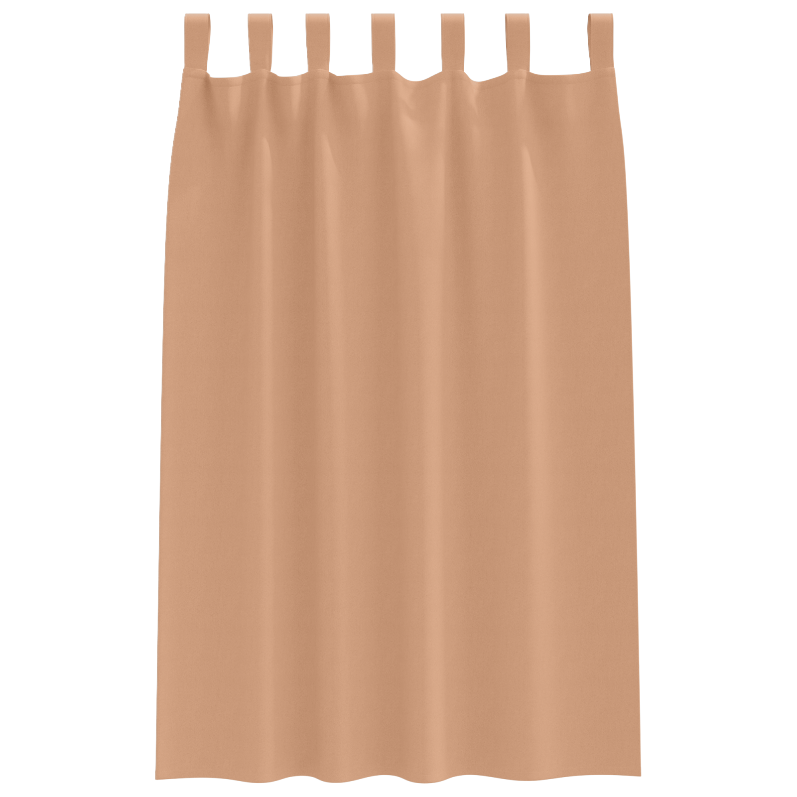 Verduisterende gordijnen 2 pcs Lichtbruin 175 x 140 cm