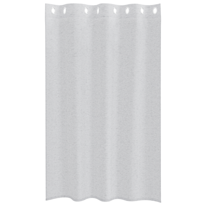 Gordijnen met gordijnen 2 pcs Lichtgrijs 140 x 175 cm Polyester