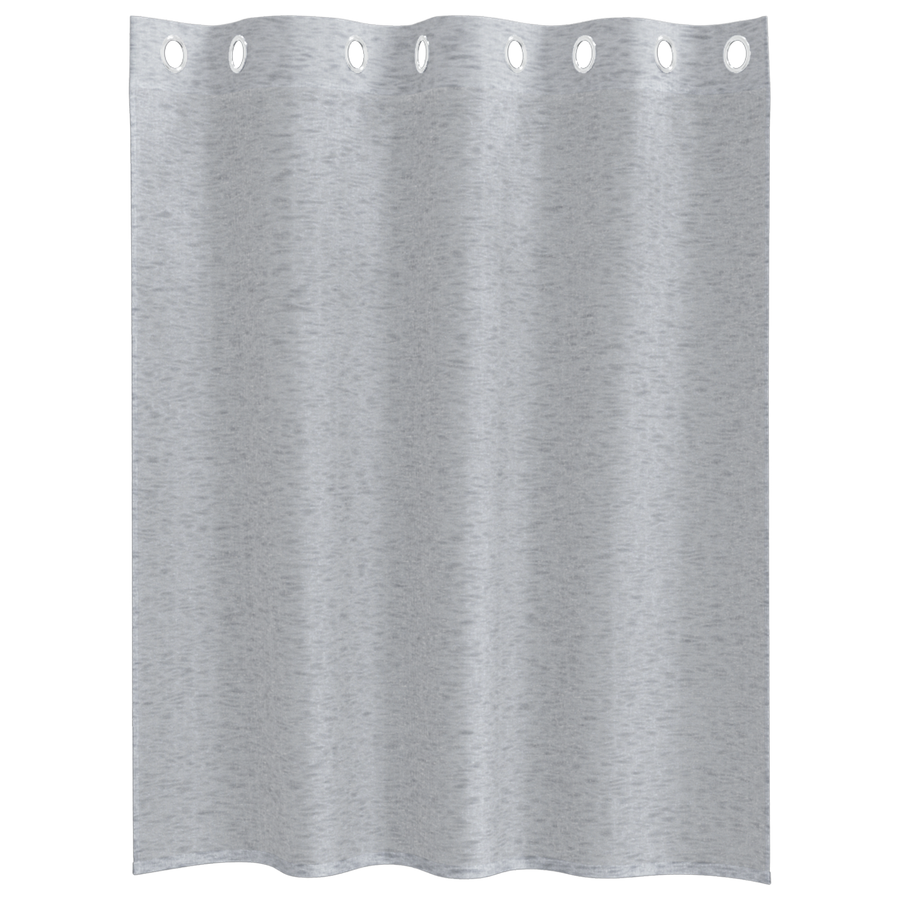 Gordijnen 2 pcs Donkergrijs 140 x 140 cm Polyester