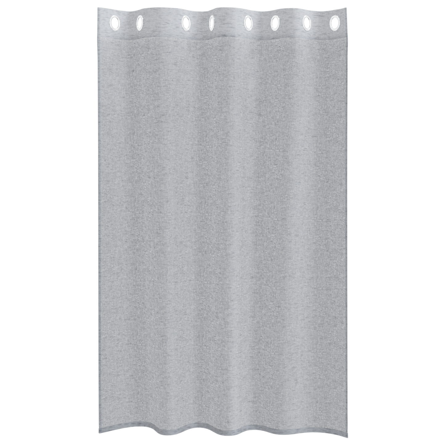 Gordijnen 2 pcs Donkergrijs 140 x 175 cm Polyester