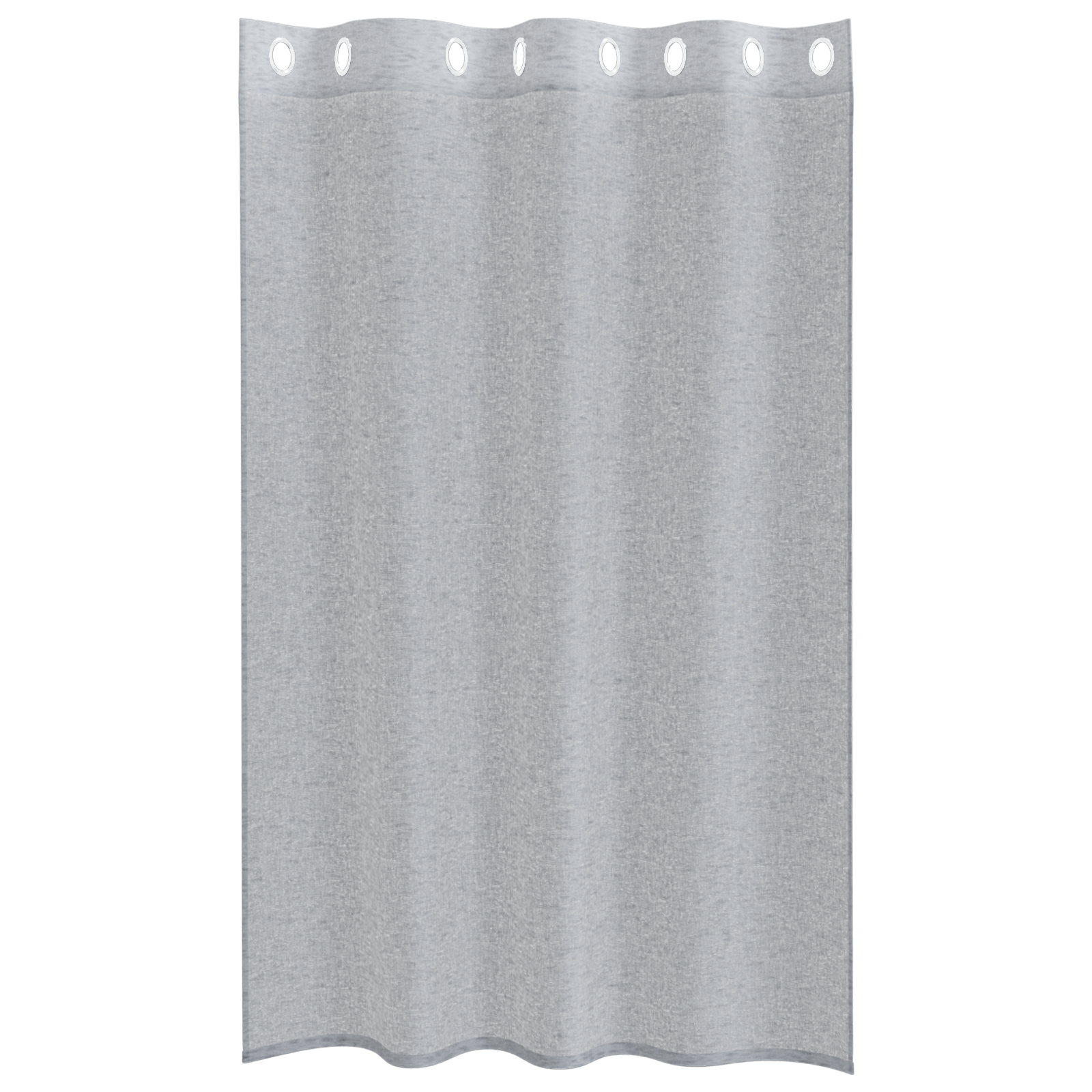 Gordijnen 2 pcs Donkergrijs 140 x 175 cm Polyester