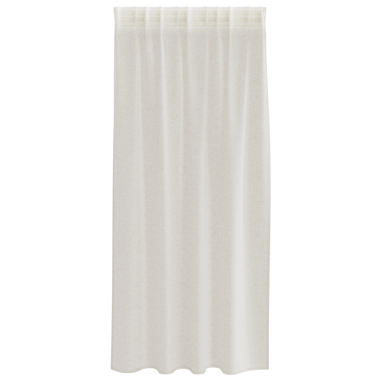 Gordijnen met gordijnen 2 pcs Crème 140 x 175 cm Polyester