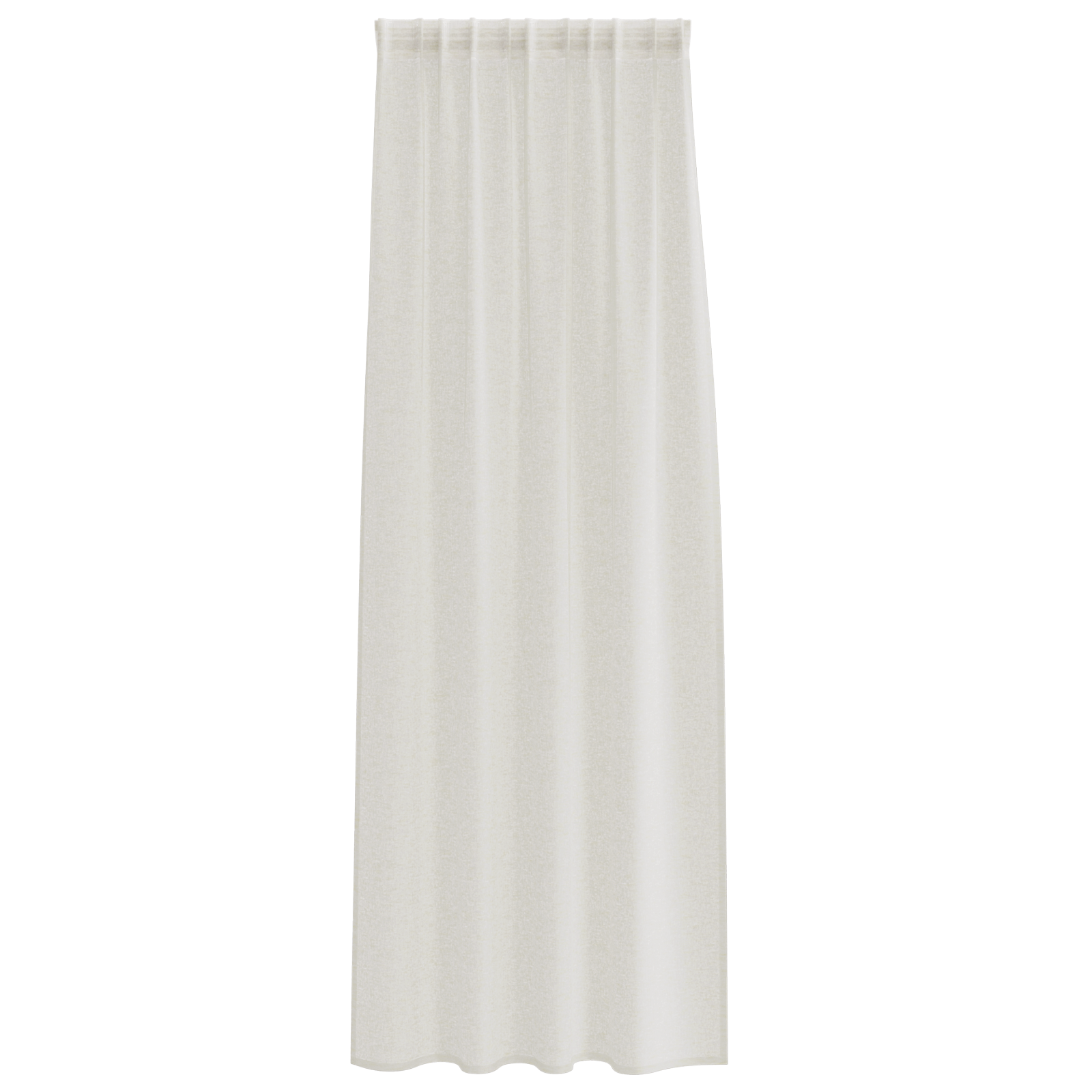 Gordijnen met gordijnen 2 pcs Crème 140 x 225 cm Polyester