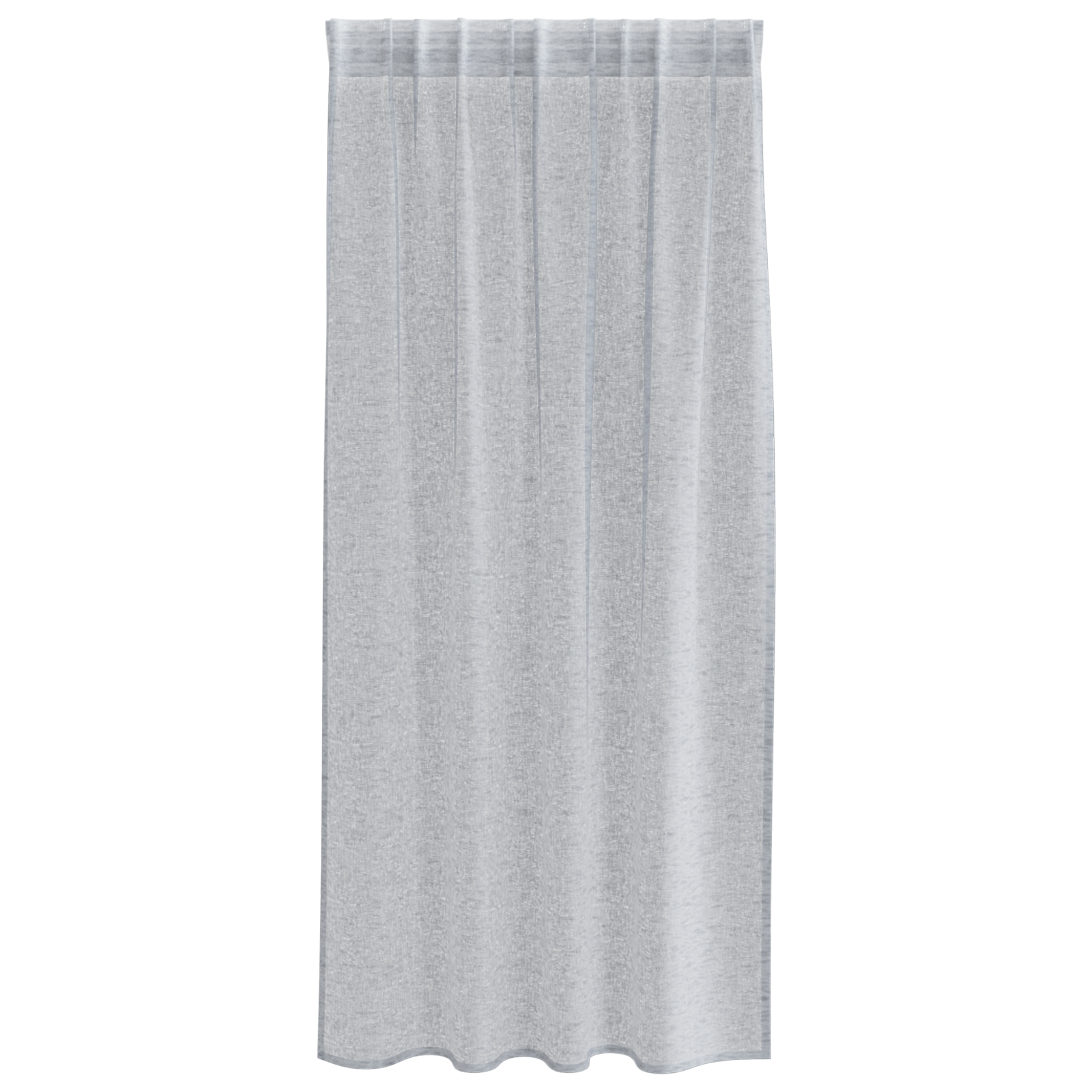 Gordijnen 2 pcs Donkergrijs 140 x 175 cm Polyester