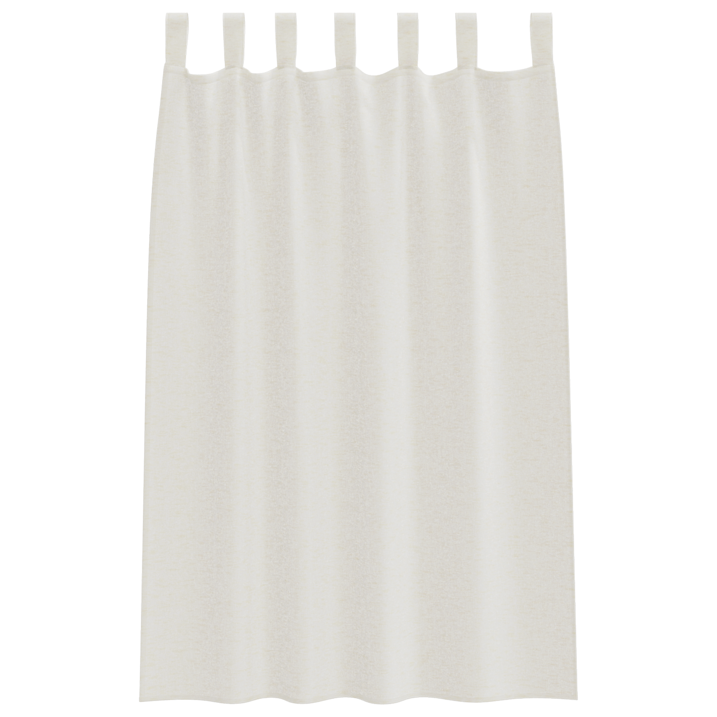 Gordijnen met gordijnen 2 pcs Crème 140 x 175 cm Polyester