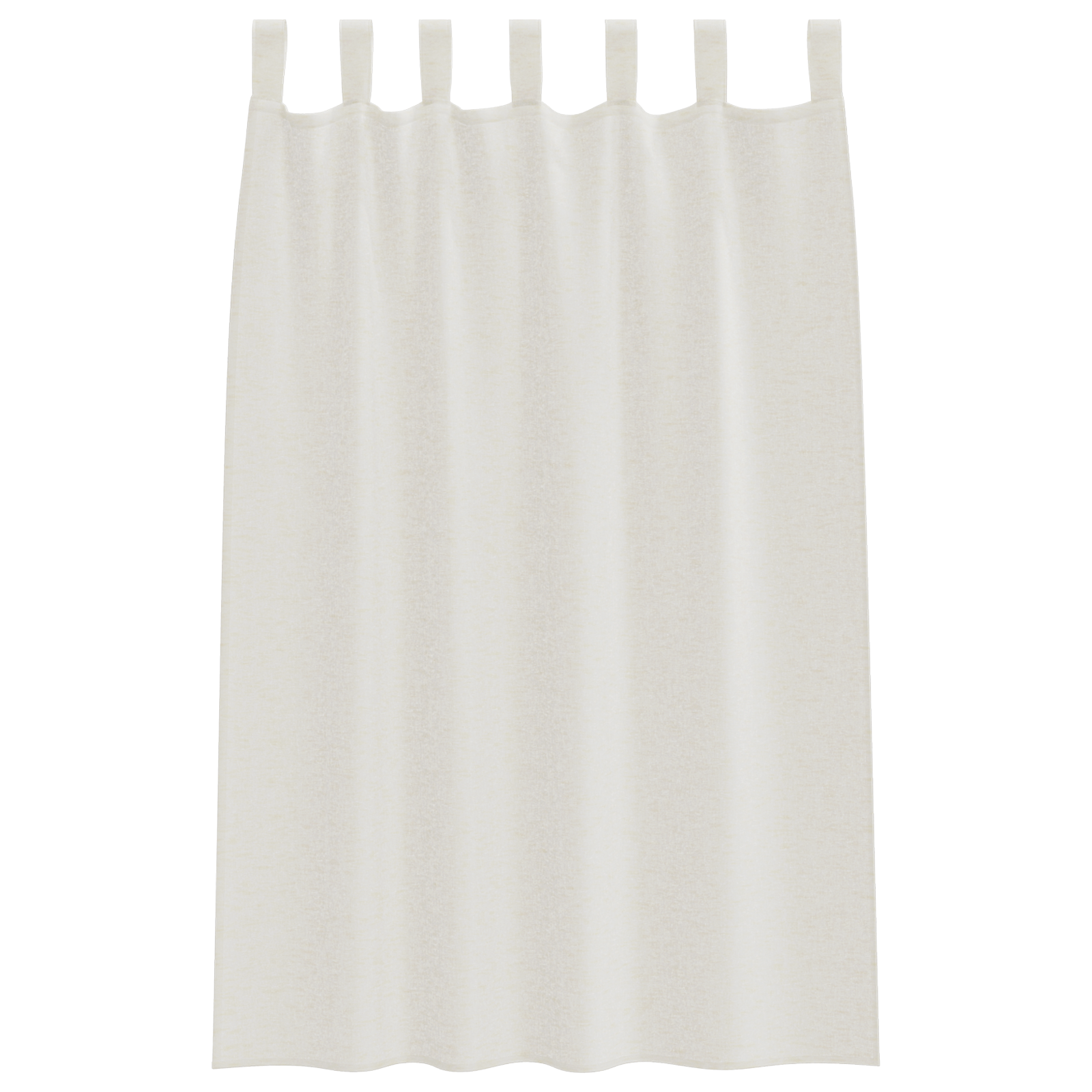 Gordijnen met gordijnen 2 pcs Crème 140 x 175 cm Polyester