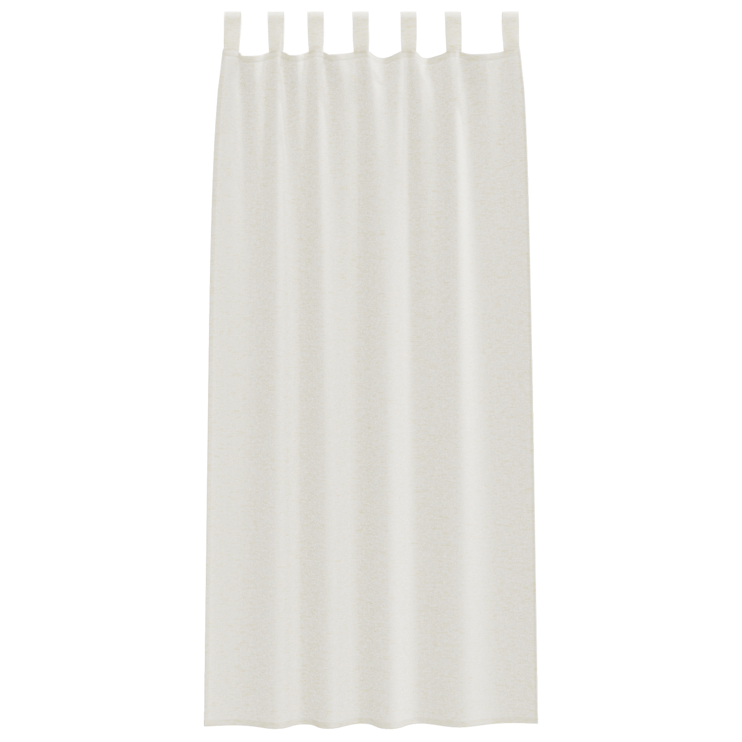 Gordijnen met gordijnen 2 pcs Crème 140 x 245 cm Polyester