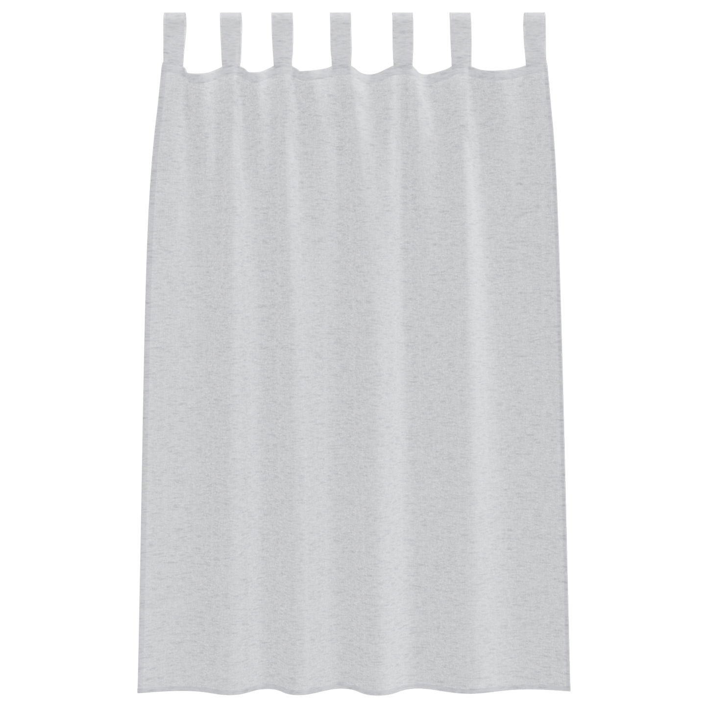 Gordijnen met gordijnen 2 pcs Lichtgrijs 140 x 175 cm Polyester