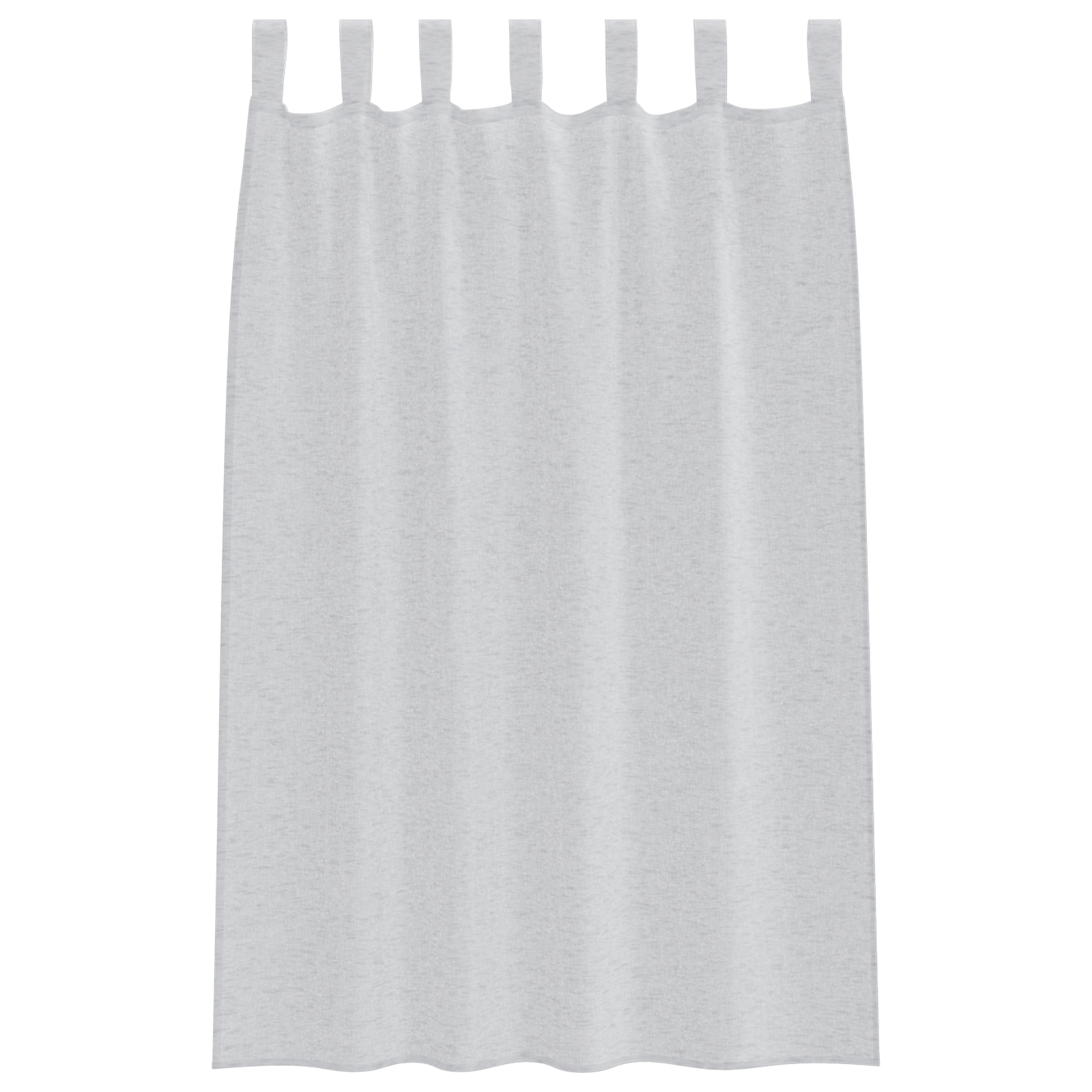 Gordijnen met gordijnen 2 pcs Lichtgrijs 140 x 175 cm Polyester