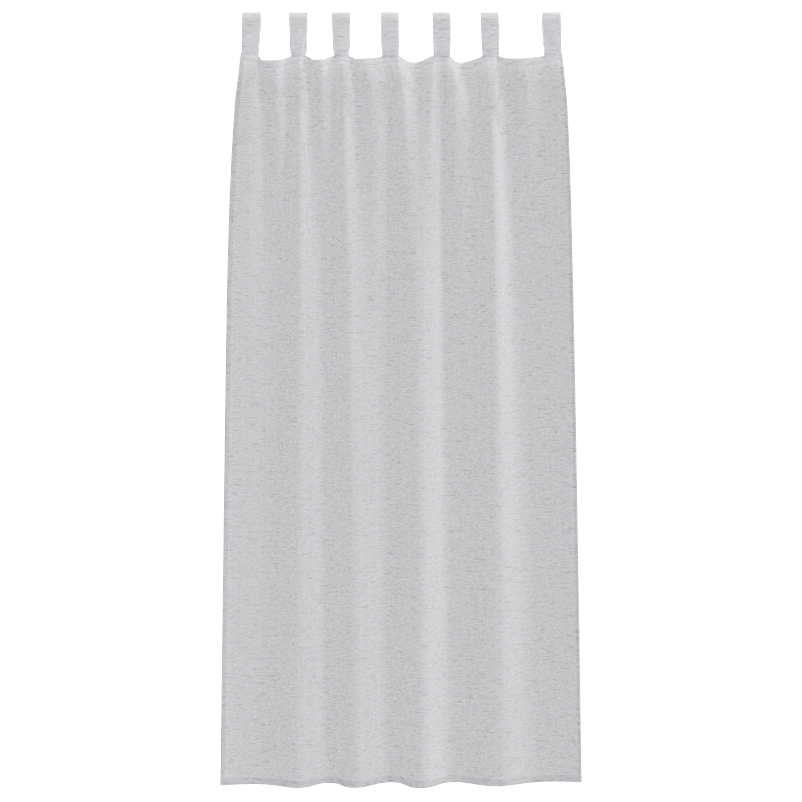 Gordijnen met gordijnen 2 pcs Lichtgrijs 140 x 260 cm Polyester