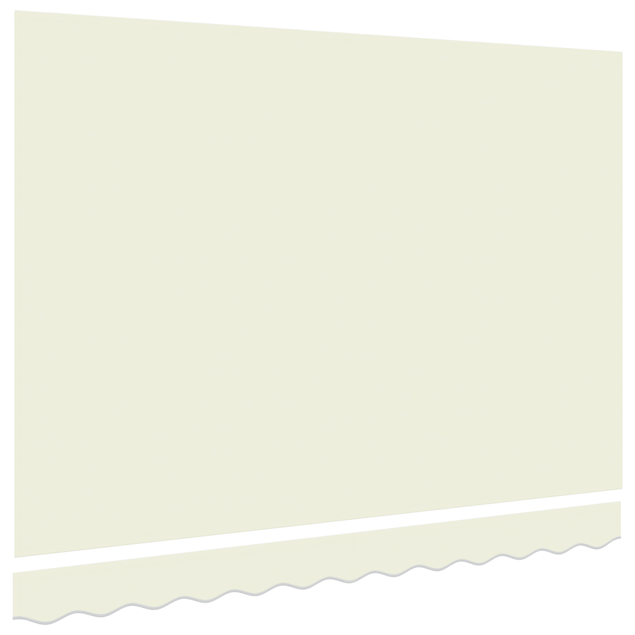 vervangende stof voor zonnescherm voor 3x2 m frame Crème
