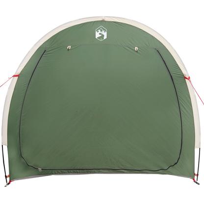 Achteropslag tent met dak met opslag met luchtopening Groen 210 x 90 x 174 cm