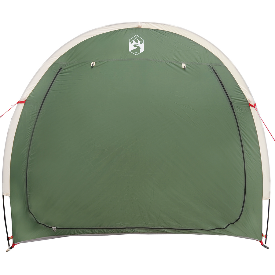 Achteropslag tent met dak met opslag met luchtopening Groen 210 x 90 x 174 cm