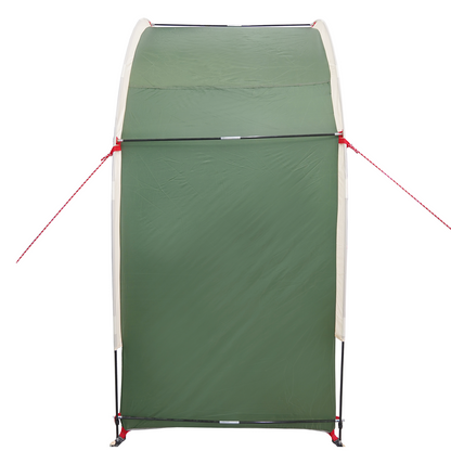 Achteropslag tent met dak met opslag met luchtopening Groen 210 x 90 x 174 cm