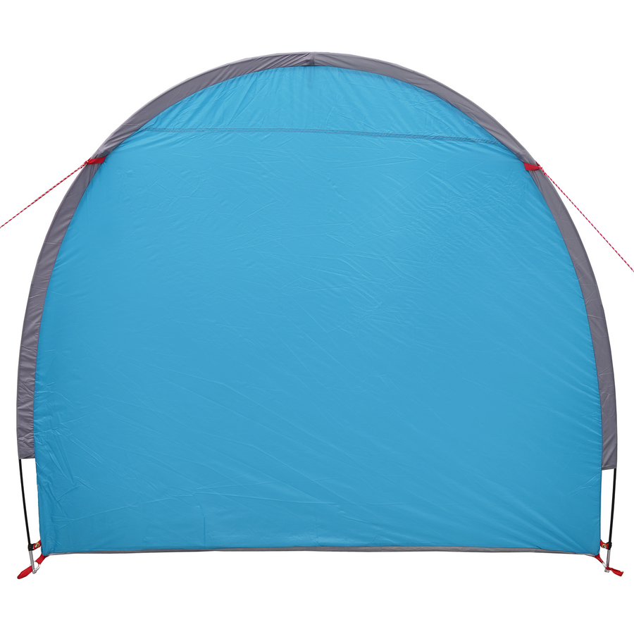 Achteropslag tent met dak met opslag met luchtopening Blauw 210 x 90 x 174 cm