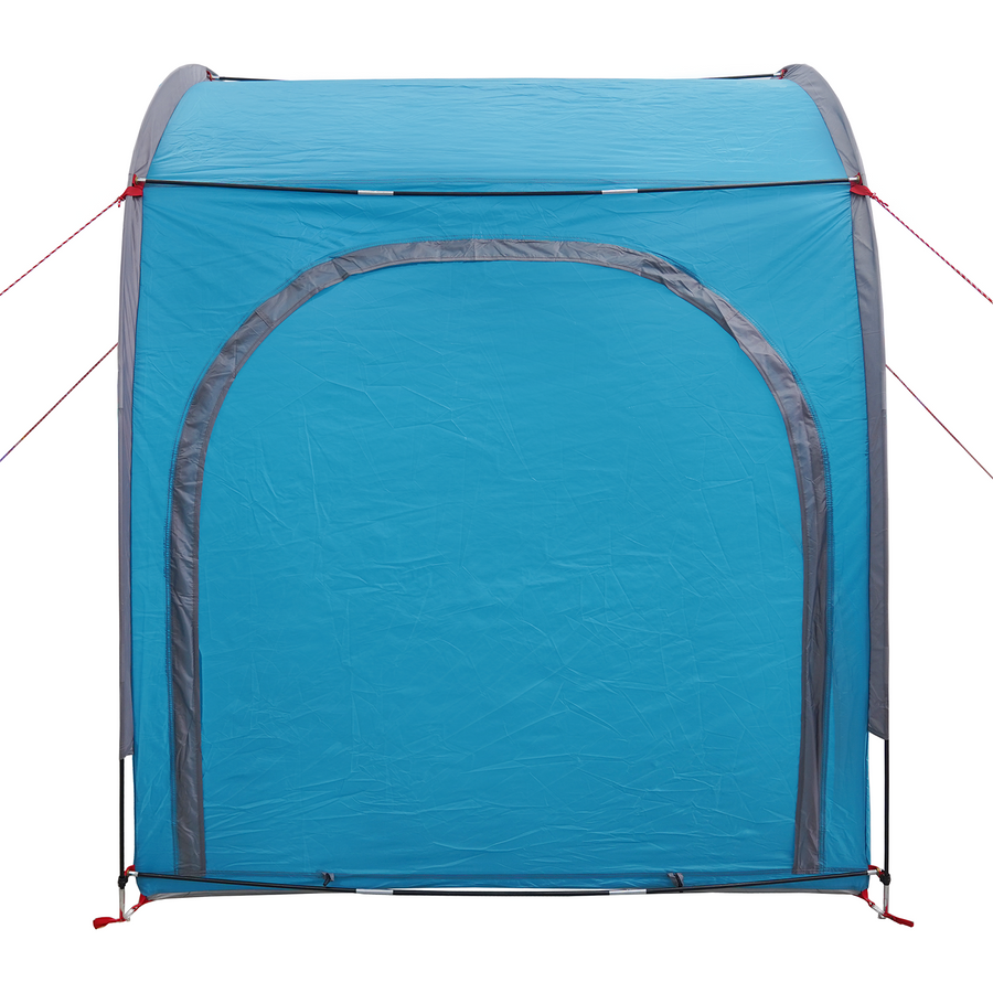 Fietstent met dak met opslag met luchtopening Blauw