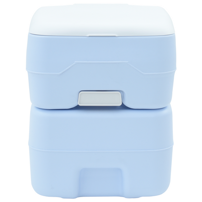 Campingtoilet Draagbaar Blauw 10L Schoon Water 20L Afvaltank