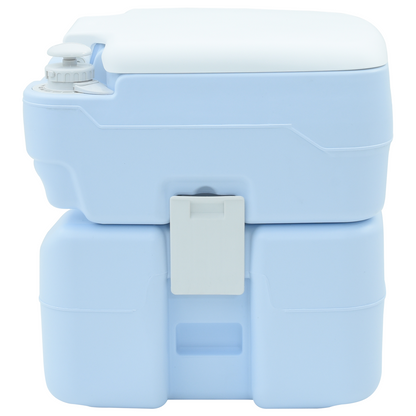Campingtoilet Draagbaar Blauw 10L Schoon Water 20L Afvaltank