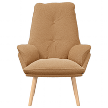 Relaxstoel Beige Zacht Stof