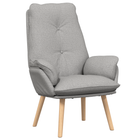Fauteuil 69x74x93 cm stof grijs