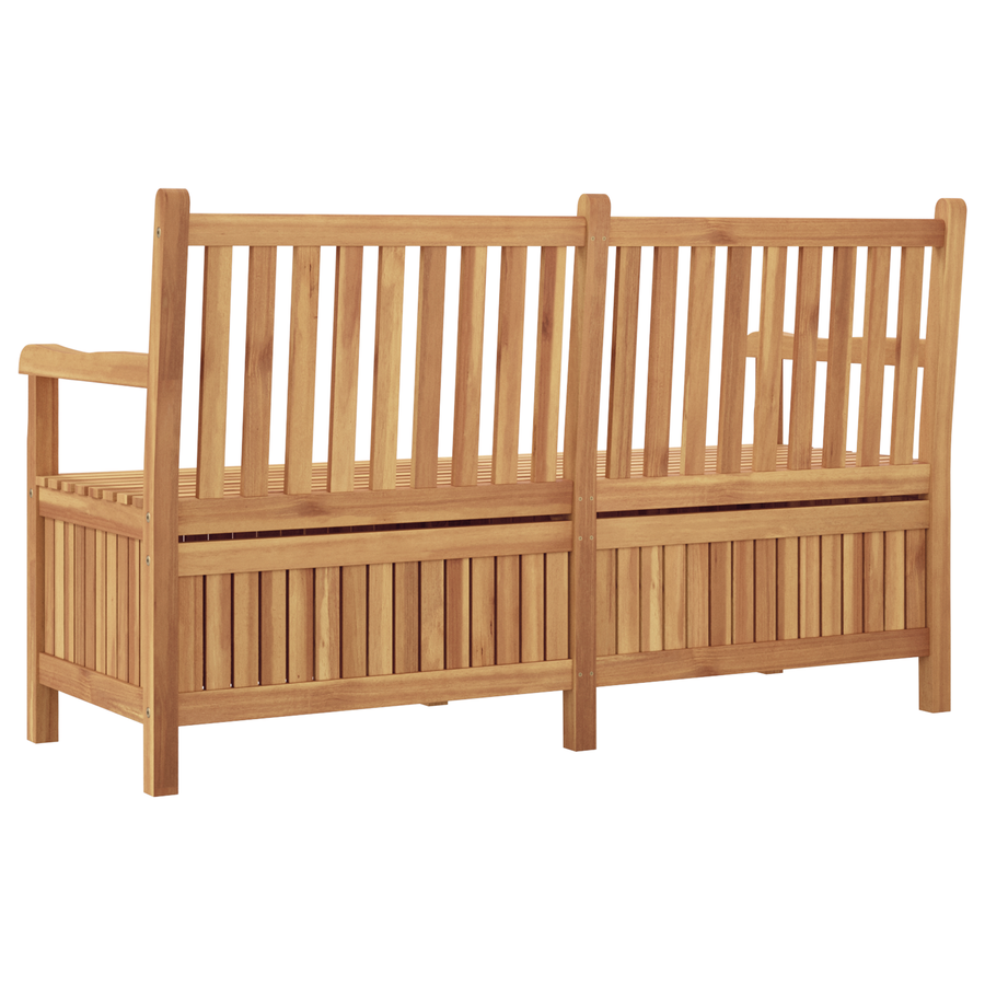 Tuinkast Bank Bruin 150 x 60 x 90 cm Massief teakhout