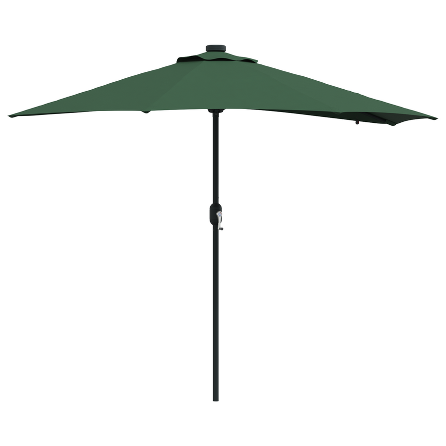 Tuinparasol Groen 294 x 150 x 223 cm Stof