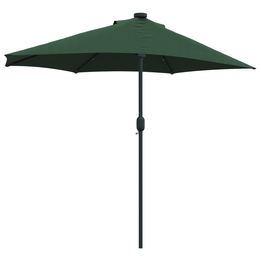 Tuinparasol Groen 294 x 150 x 223 cm Stof