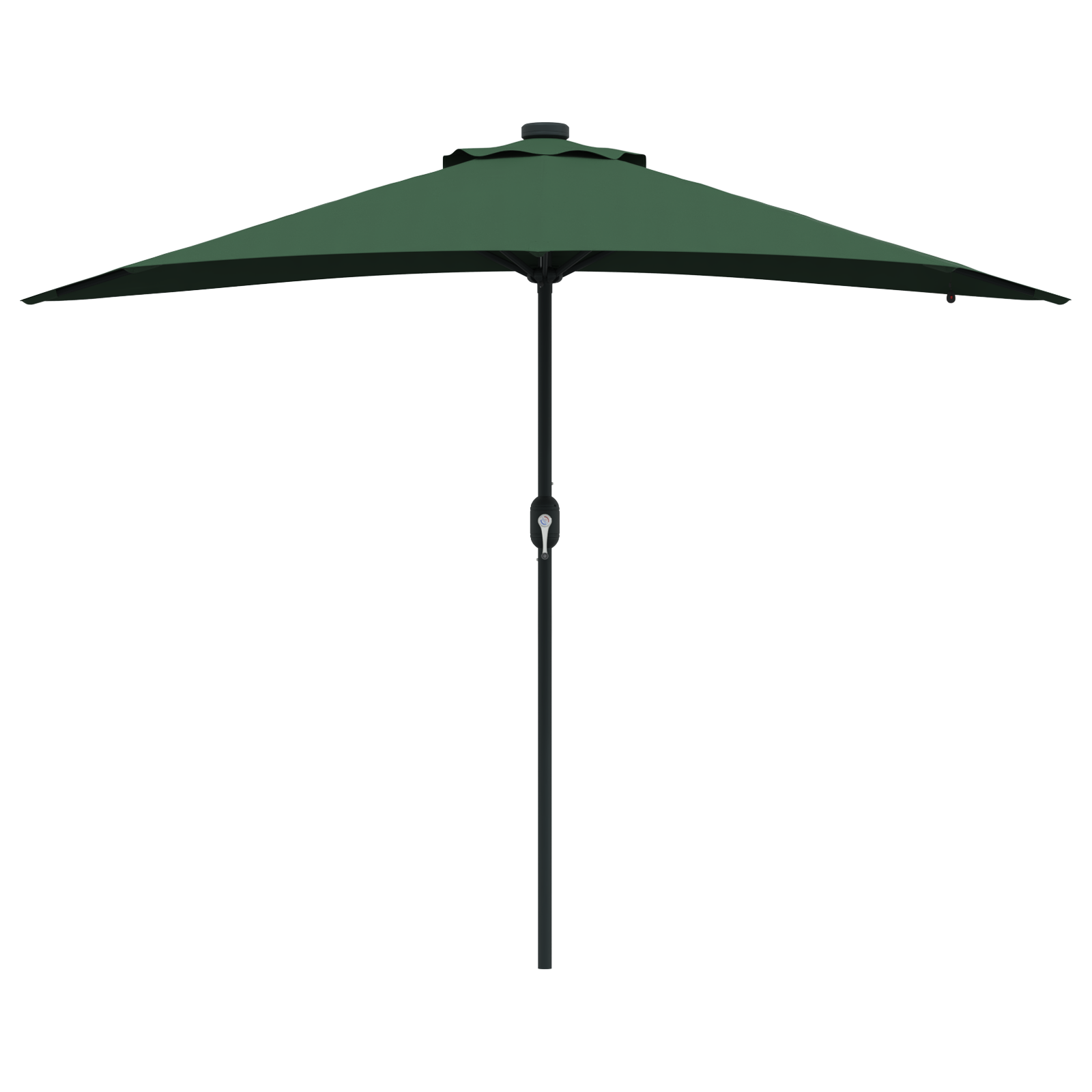Tuinparasol Groen 294 x 150 x 223 cm Stof