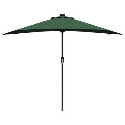 Tuinparasol Groen 294 x 150 x 223 cm Stof