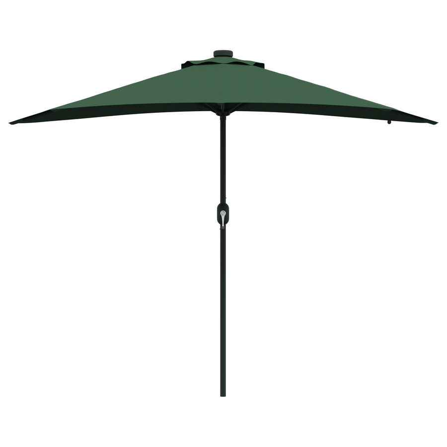 Tuinparasol Groen 294 x 150 x 223 cm Stof