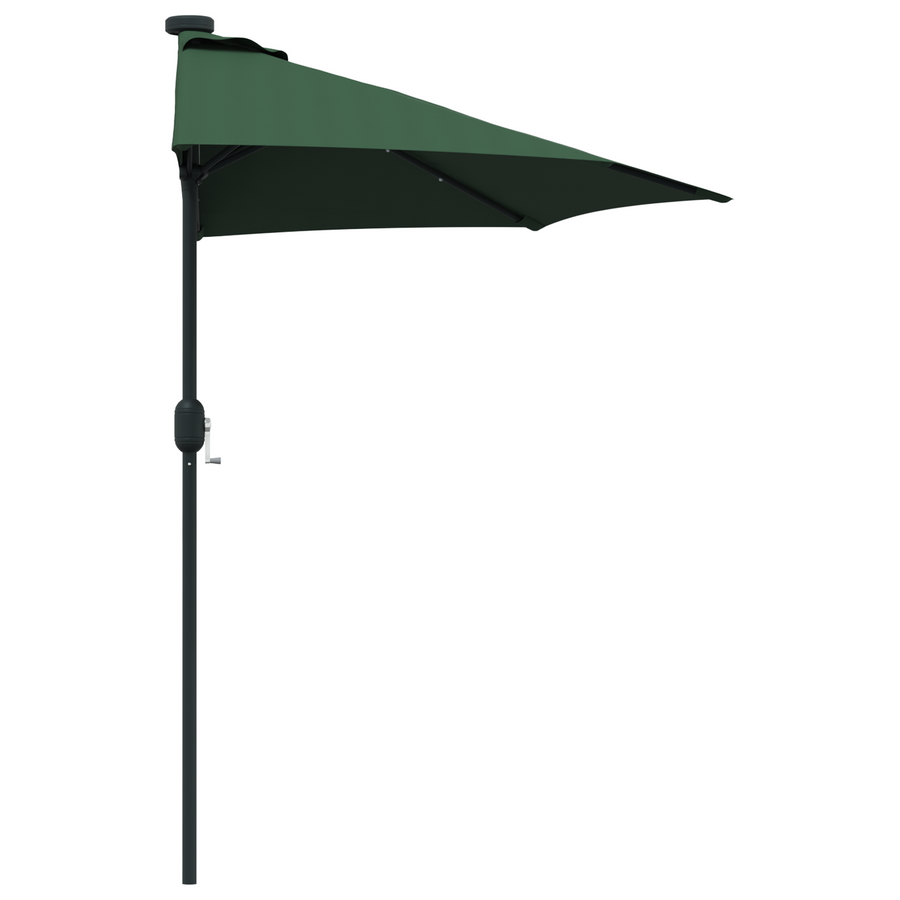 Tuinparasol Groen 294 x 150 x 223 cm Stof