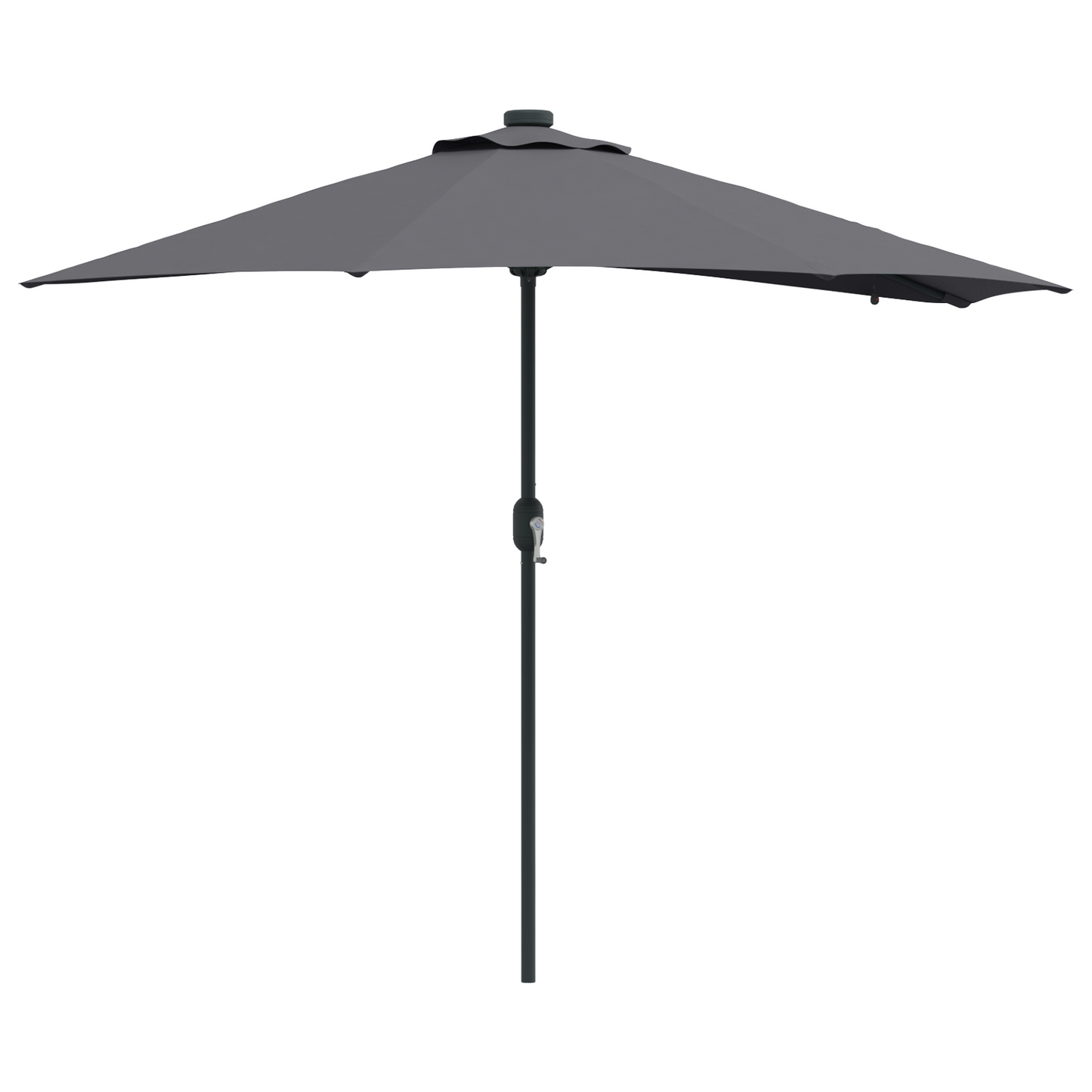 Tuinparasol Antraciet 294 x 150 x 223 cm Stof