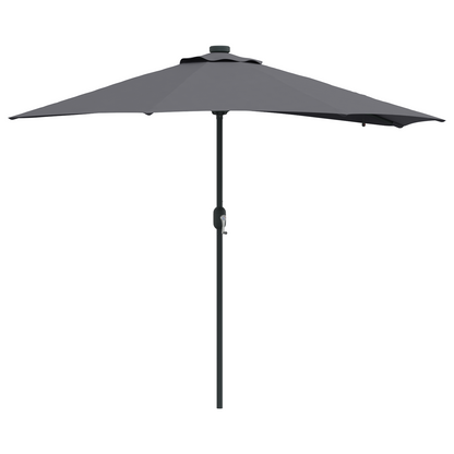 Tuinparasol Antraciet 294 x 150 x 223 cm Stof