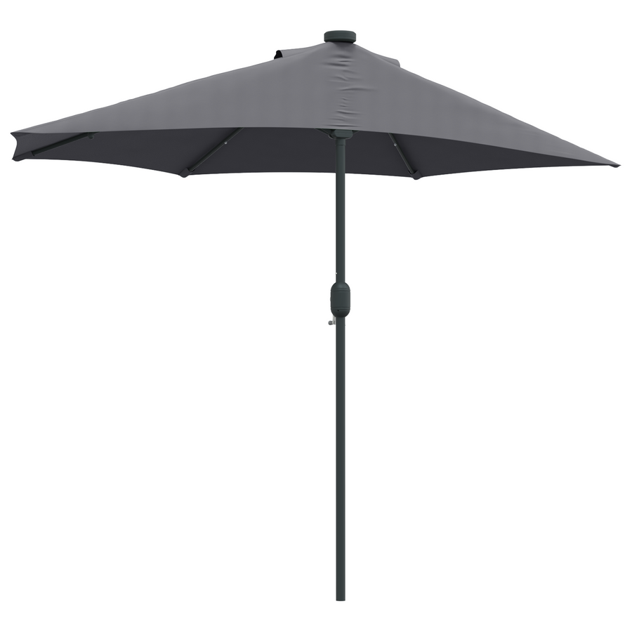 Tuinparasol Antraciet 294 x 150 x 223 cm Stof