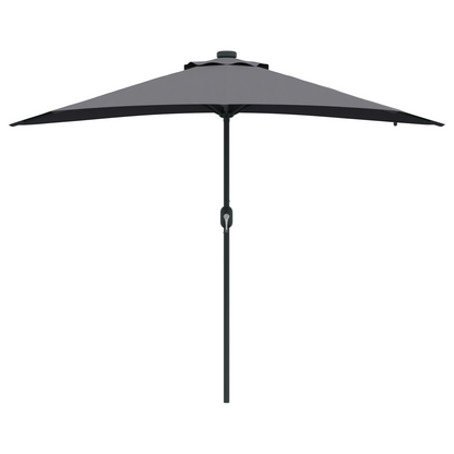 Tuinparasol Antraciet 294 x 150 x 223 cm Stof