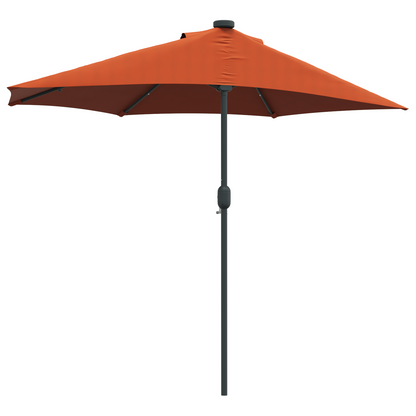 Tuinparasol Terracotta 294 x 150 x 223 cm Stof