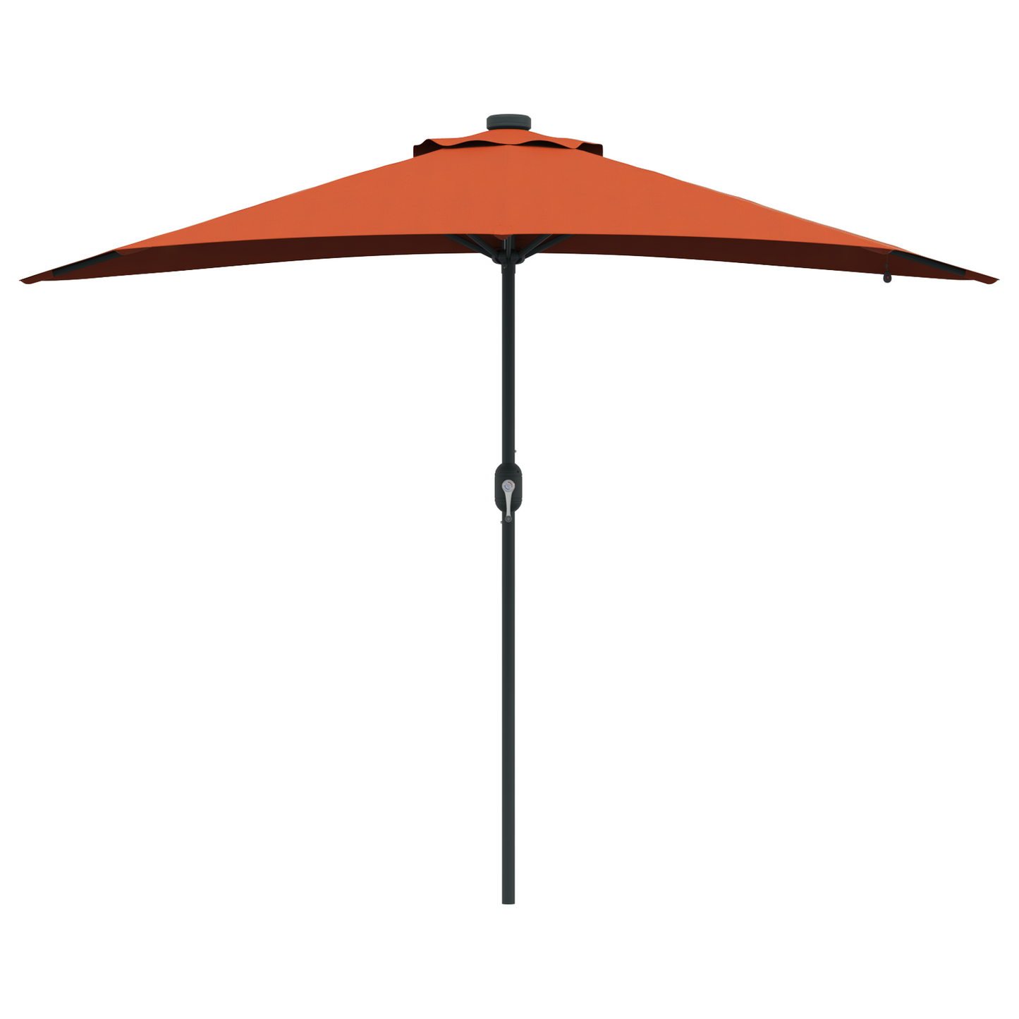 Tuinparasol Terracotta 294 x 150 x 223 cm Stof