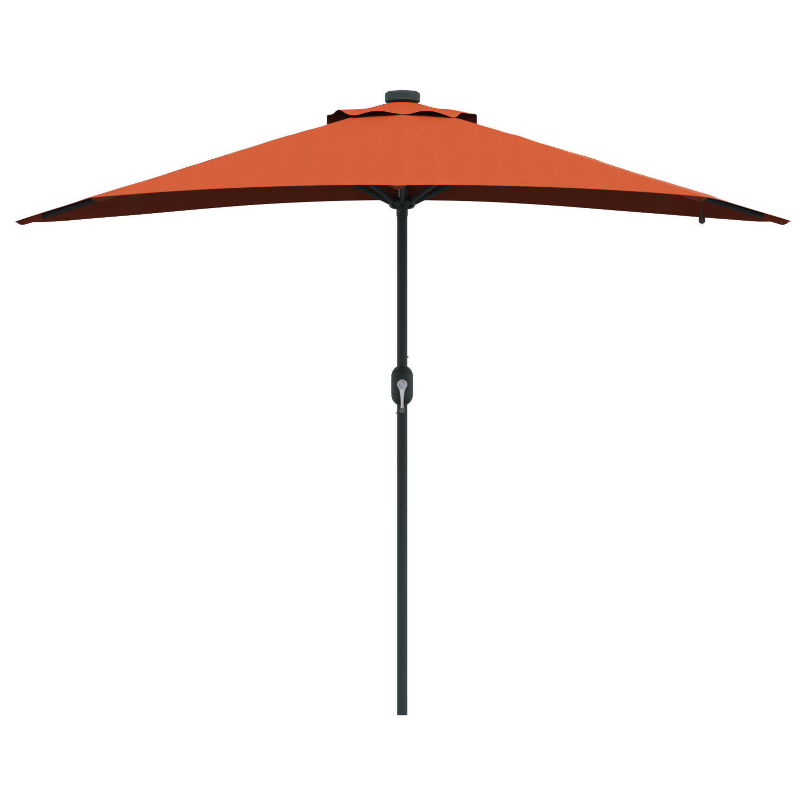 Tuinparasol Terracotta 294 x 150 x 223 cm Stof