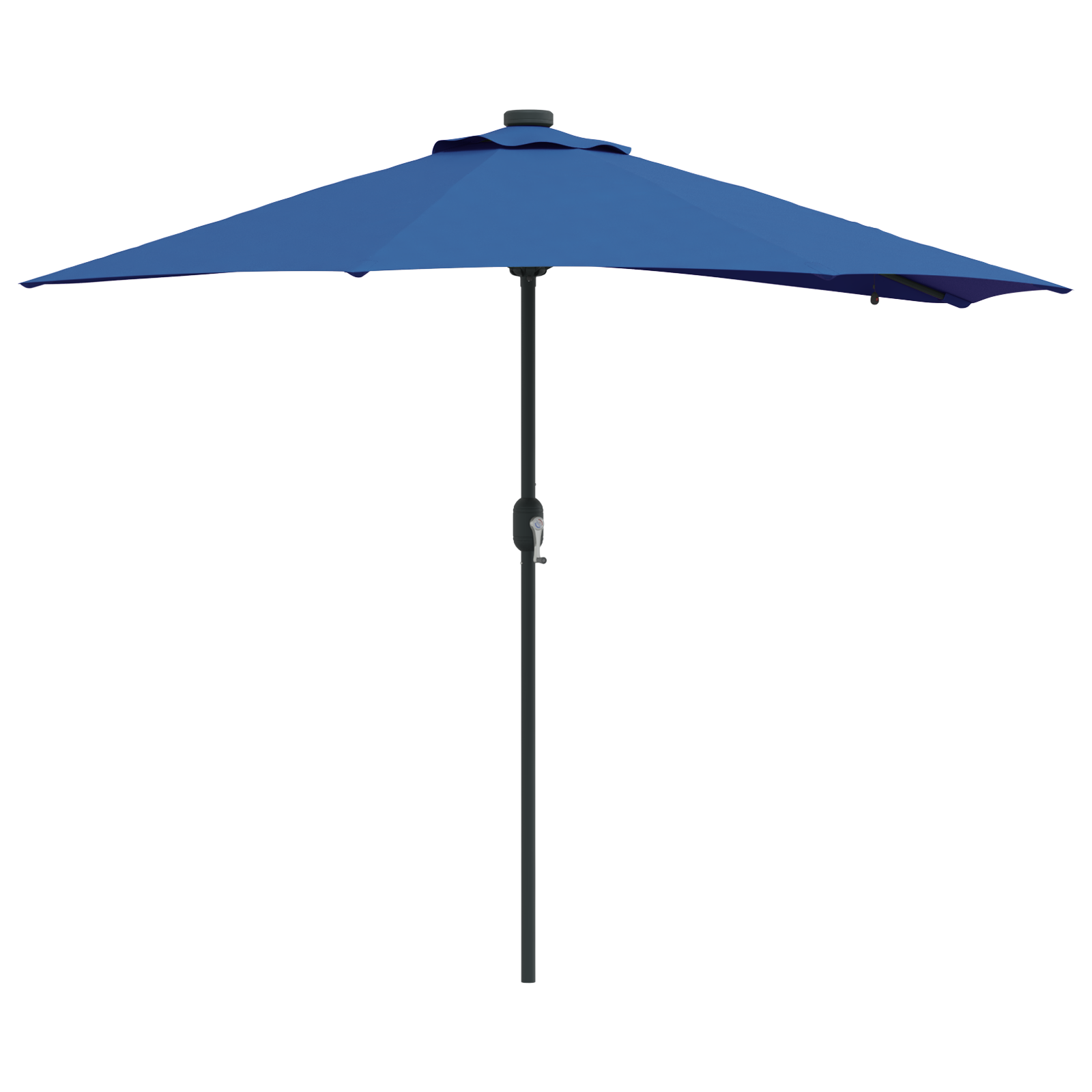 Tuinparasol Blauw 294 x 150 x 223 cm Stof
