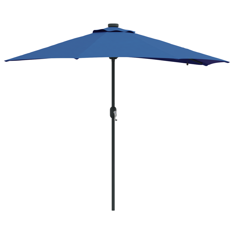 Tuinparasol Blauw 294 x 150 x 223 cm Stof