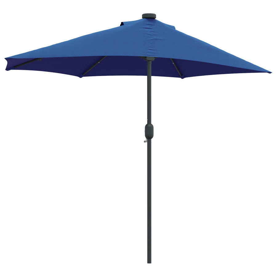 Tuinparasol Blauw 294 x 150 x 223 cm Stof