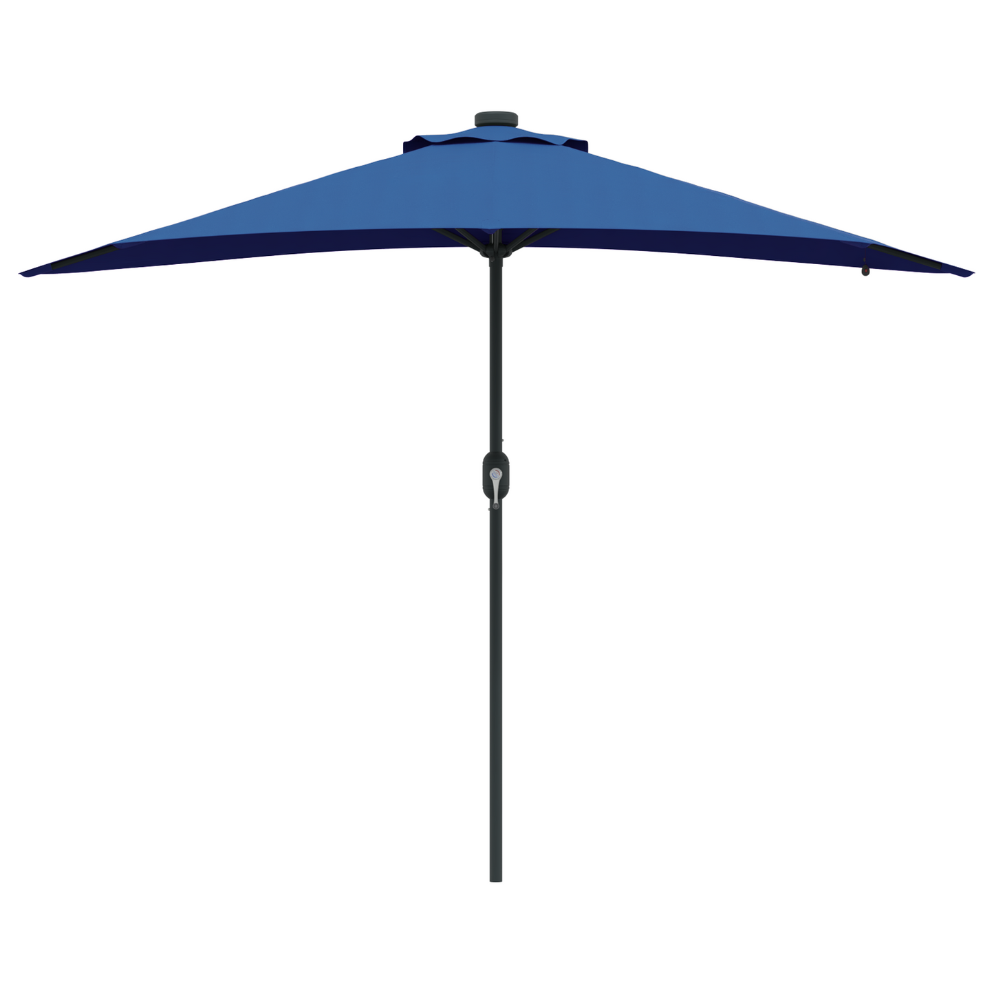 Tuinparasol Blauw 294 x 150 x 223 cm Stof