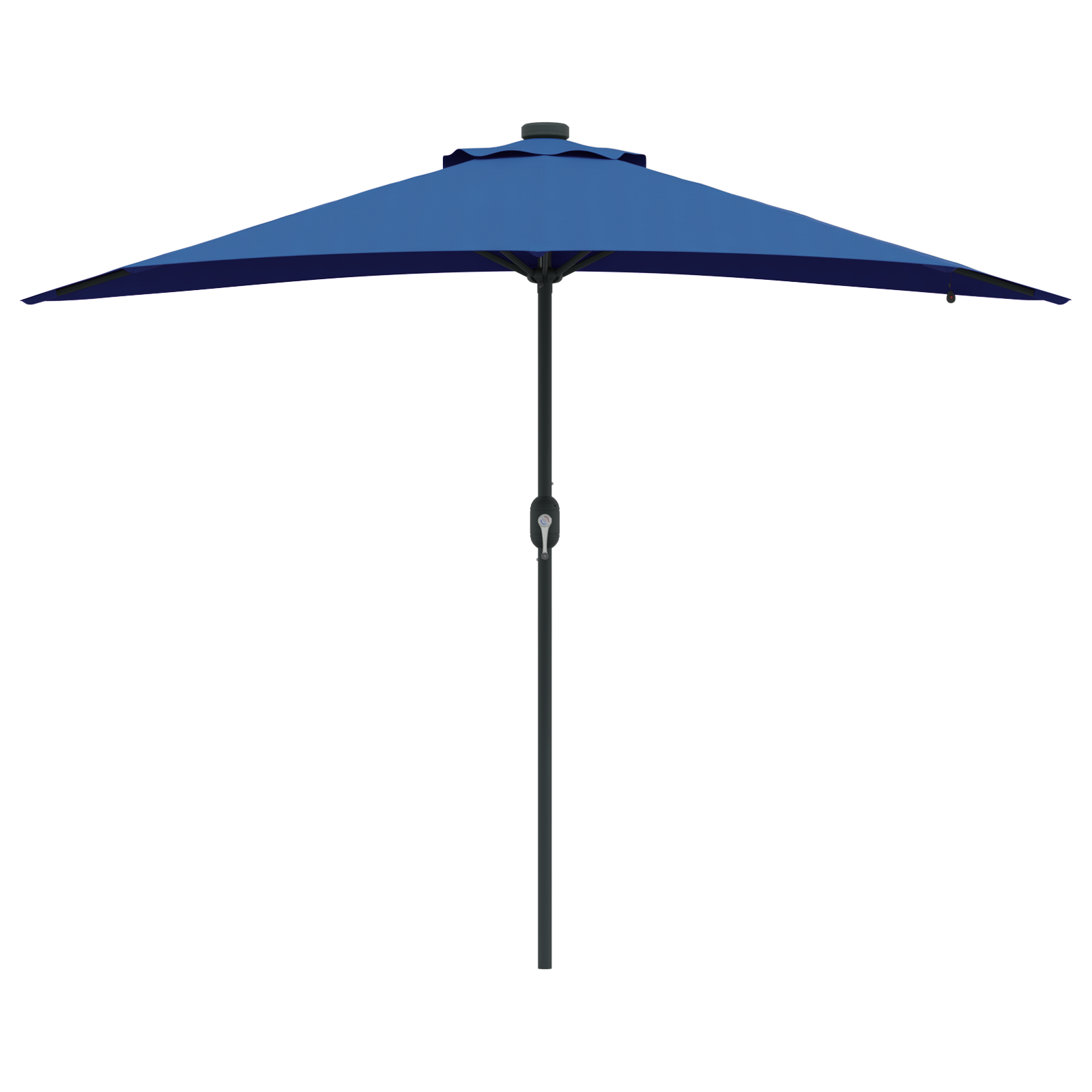 Tuinparasol Blauw 294 x 150 x 223 cm Stof