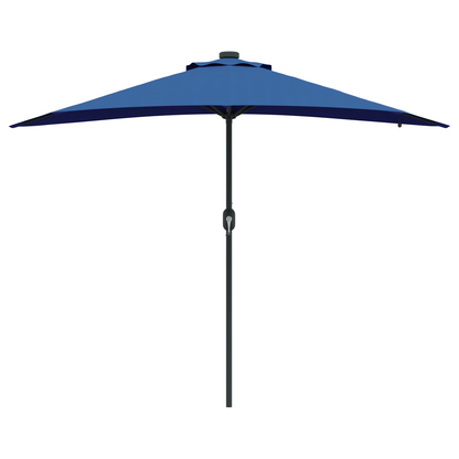 Tuinparasol Blauw 294 x 150 x 223 cm Stof